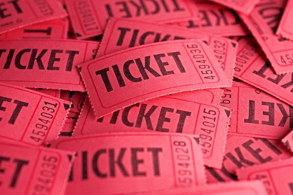 Reverse Raffle Fundraiser Ticket